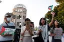 日本外相、ガザ地区でのイスラエル軍事行動を強く非難