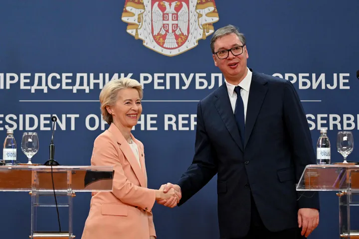 Vučić s Ursulom von der Leyen o reformama i evropskom putu Srbije