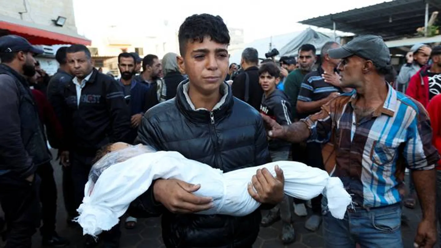 غەززەدە ئىسرائىلىيەنىڭ قەتلىئاملىرىدا ئۆلگەن پەلەستىنلىكلەرنىڭ سانى 44 مىڭ 835 كە يەتتى