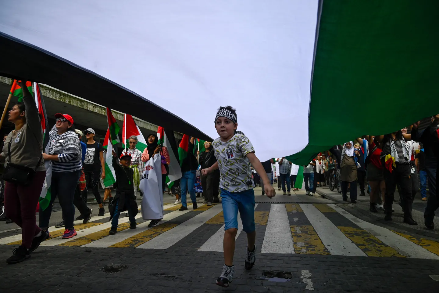 Inzameling voor de humanitaire hulp van Artsen zonder Grenzen in Gaza