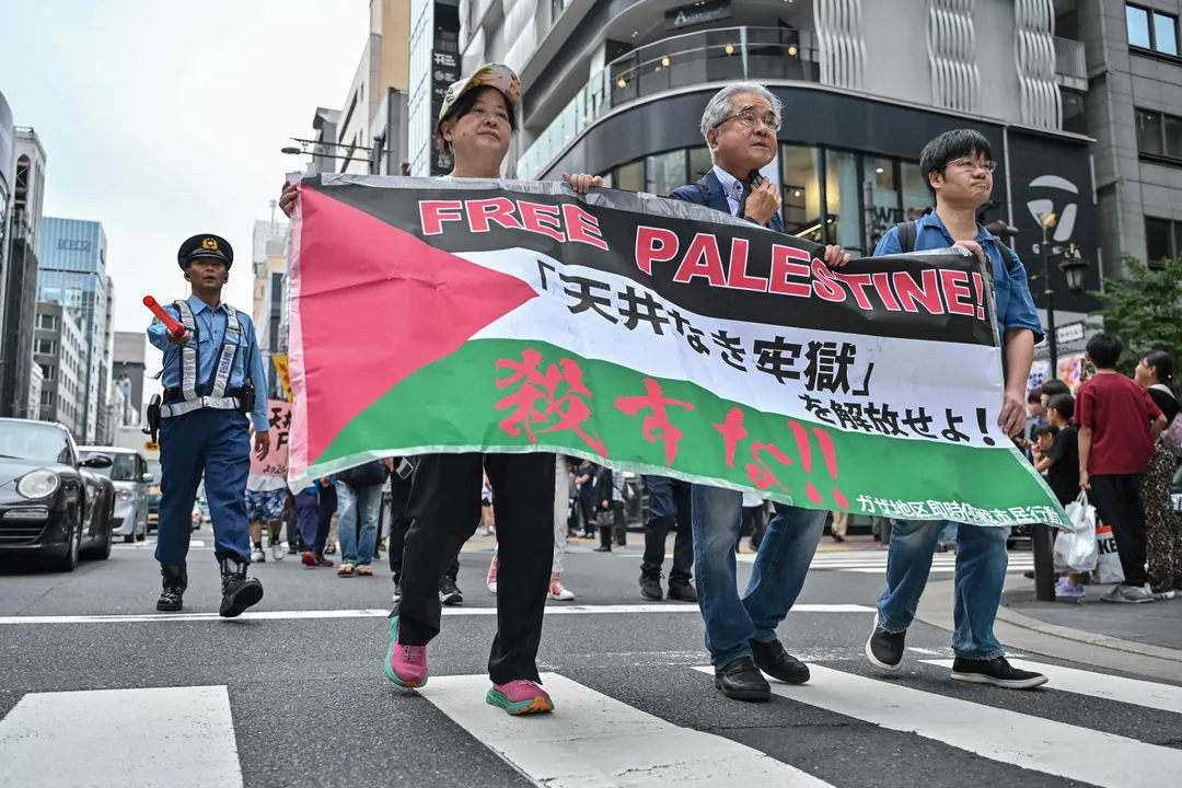 日本政府、パレスチナ承認を当面見送り