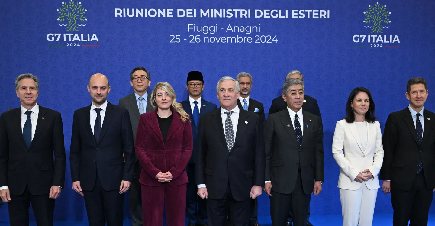 G7 رەھبەرلىرى سۈرىيە توغرىسىدا بايانات ئېلان قىلدى