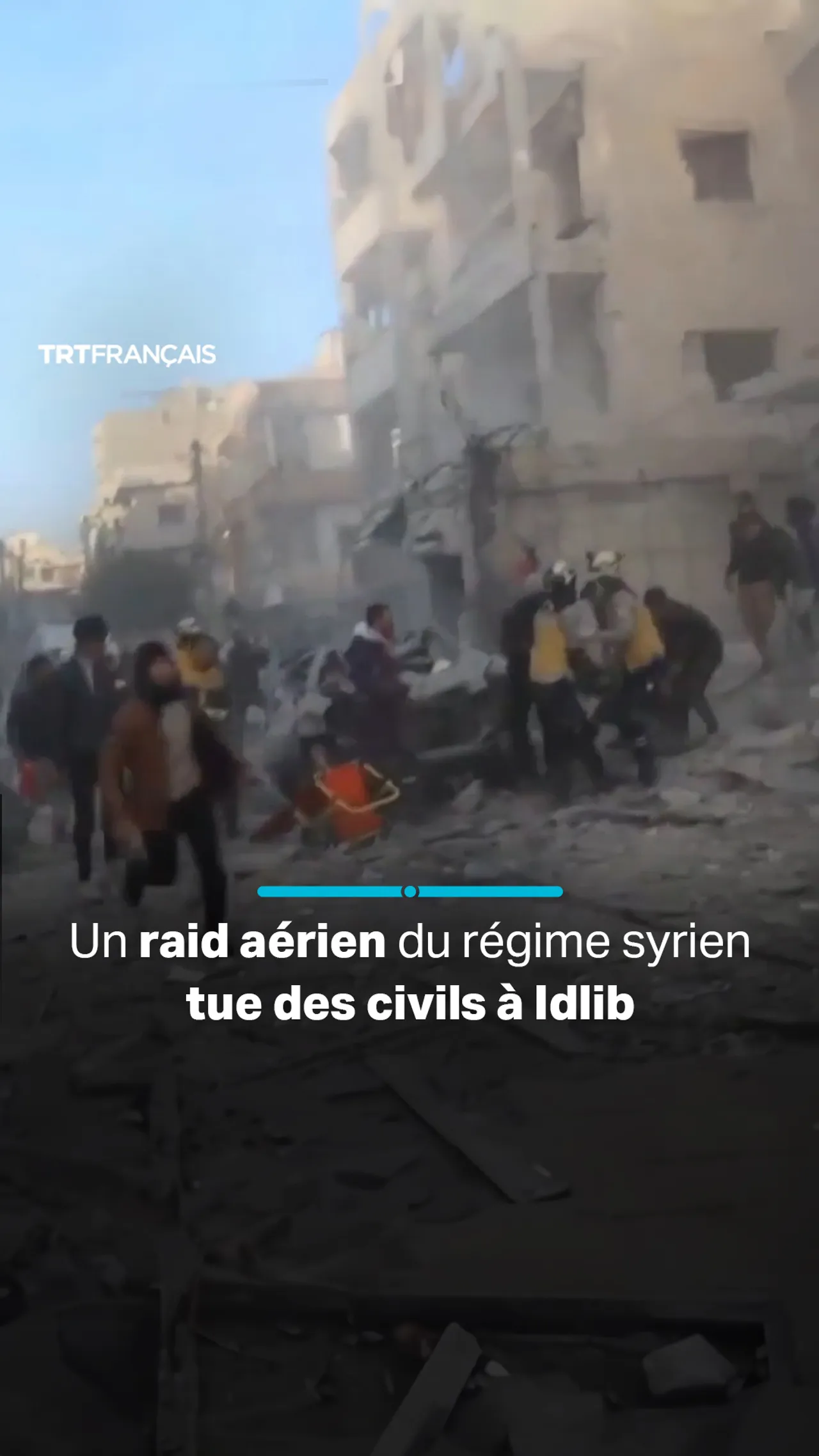Un raid aérien du régime syrien tue des civils à Idlib