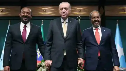 Presidente Erdogan anuncia reconciliación histórica entre Somalia y Etiopía