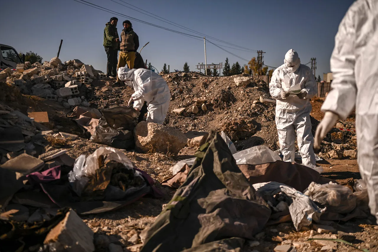 The dead will tell stories: Syria mass graves need expert intervention