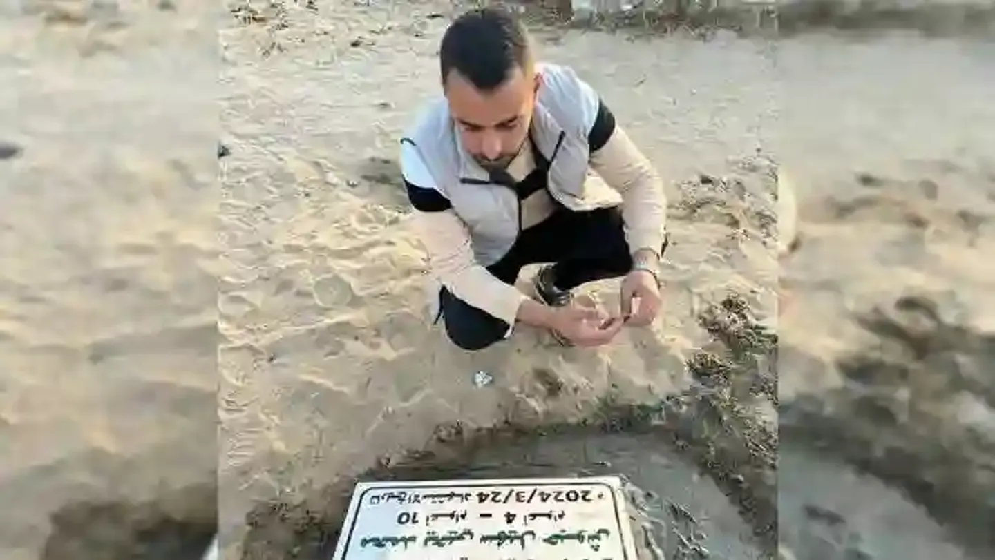 El dolor de un padre en Gaza: de la vida en familia a perderlo todo
