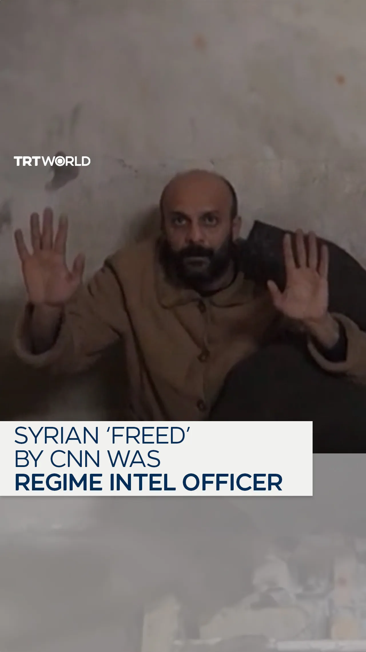 ‘Freed prisoner’ in CNN report identified as Assad intelligence officer