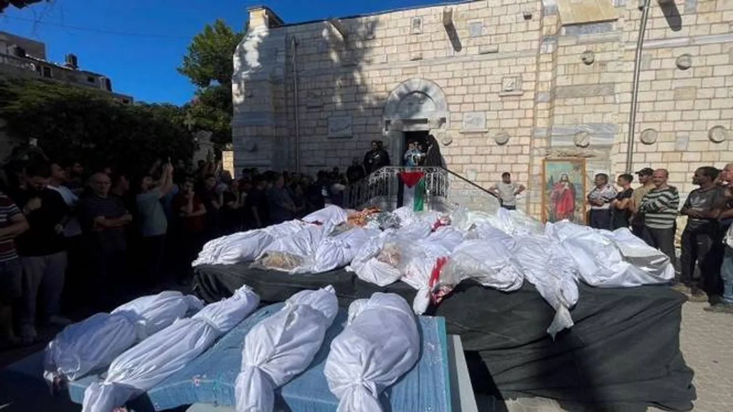 اسرائیل کی نسل کُشی جنگ مسلمانوں کے بعد عیسائیوں کو بھی نگل رہی ہے۔