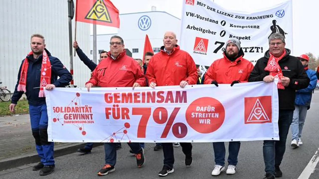 フォルクスワーゲンの9工場がストライキへ、労働争議が激化