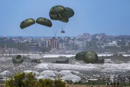 Hamas slams Israel’s Gaza aid airdrops as ‘deceptive propaganda’