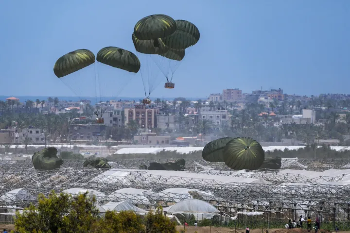 Hamas slams Israel’s Gaza aid airdrops as ‘deceptive propaganda’