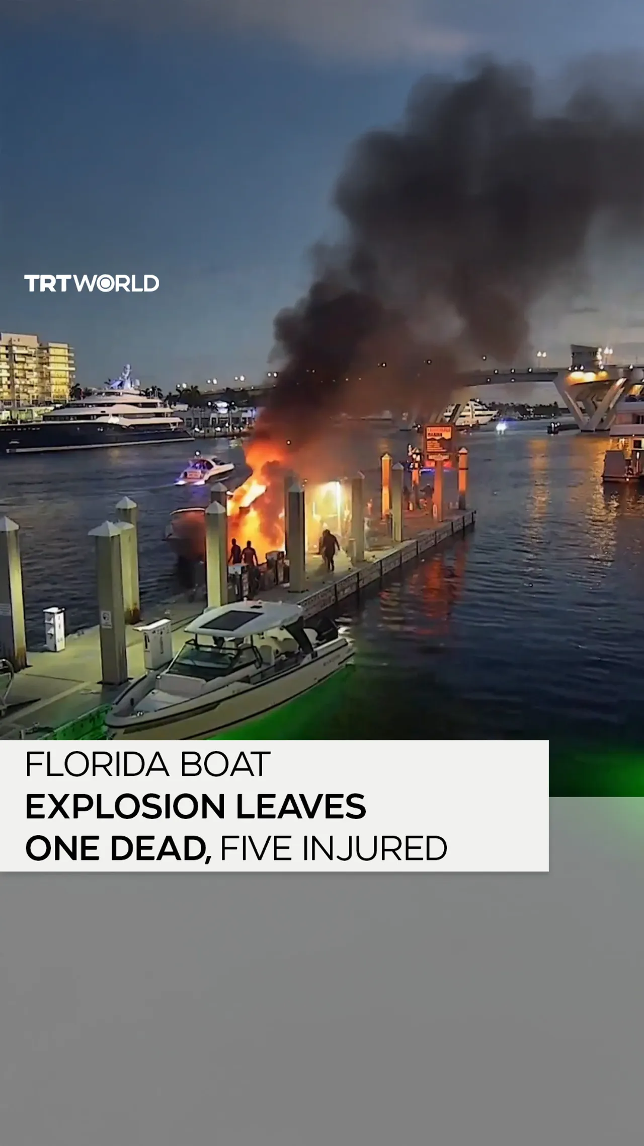 At least 1 person killed and 5 others injured in Florida boat explosion