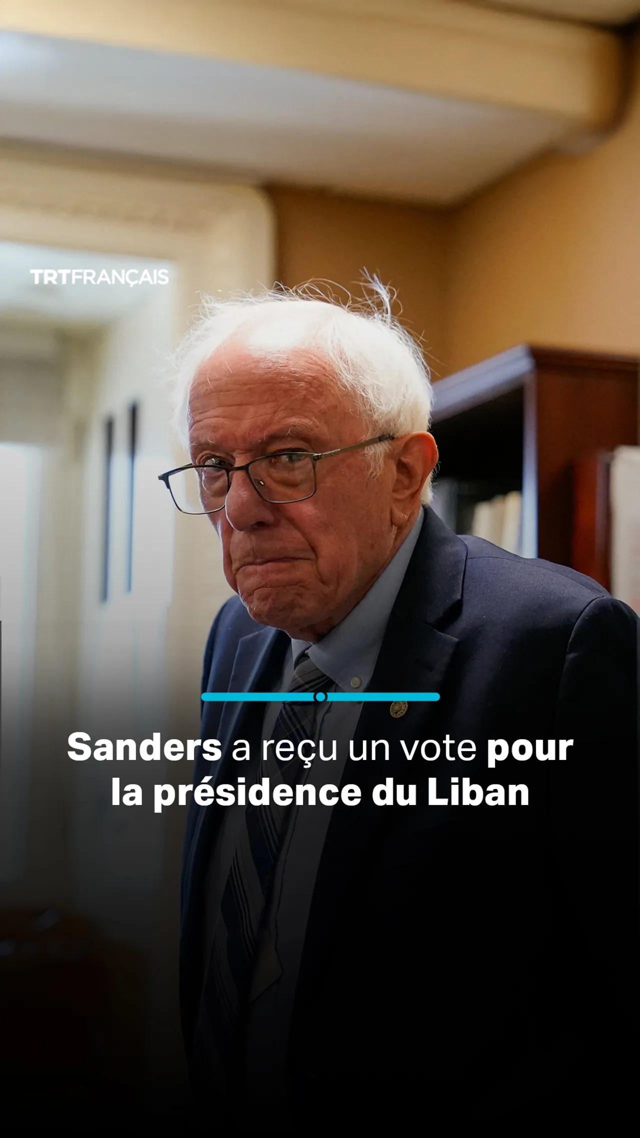 Bernie Sanders reçoit un vote symbolique lors de l’élection présidentielle libanaise