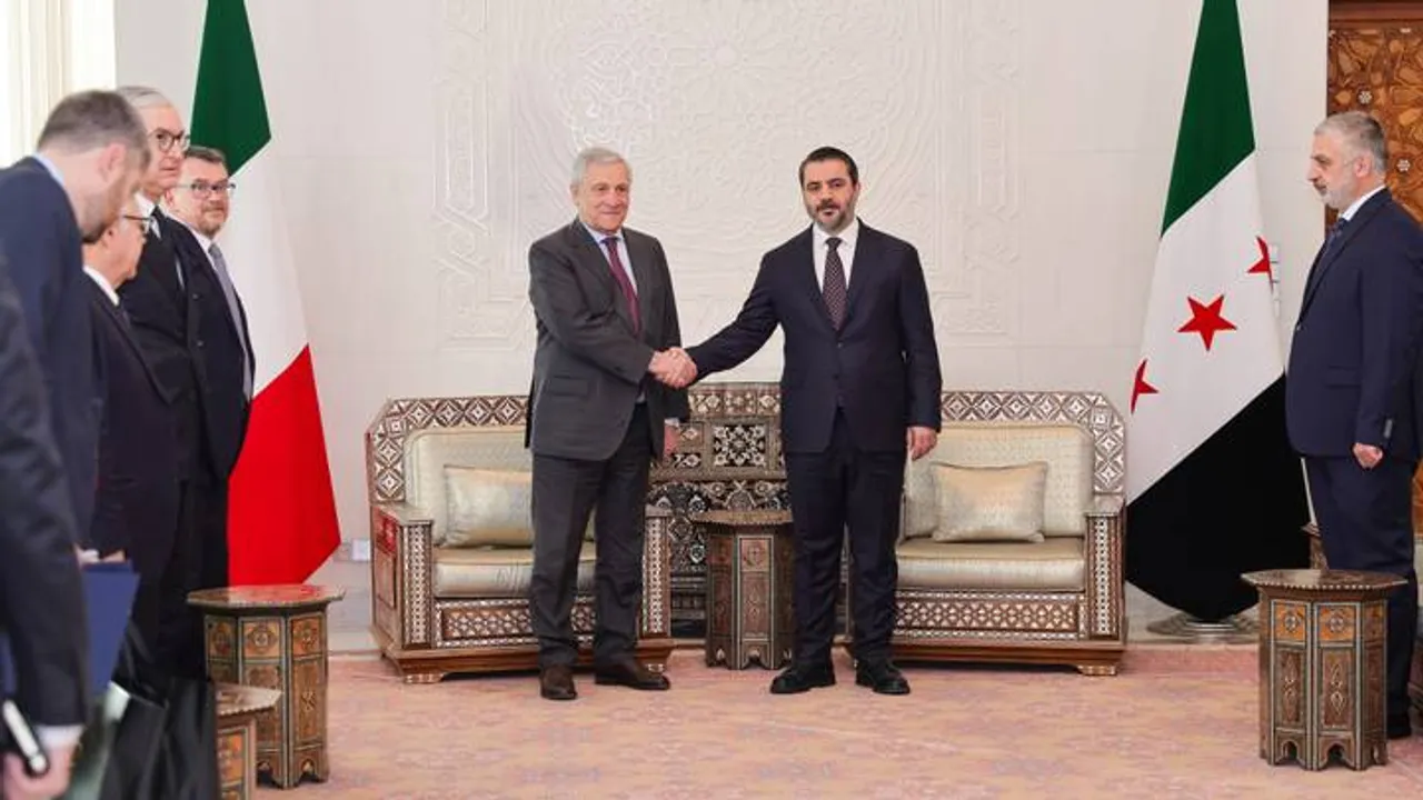 إيطاليا تتعهد بالعمل على رفع العقوبات عن سوريا وتعزيز التعاون الاقتصادي