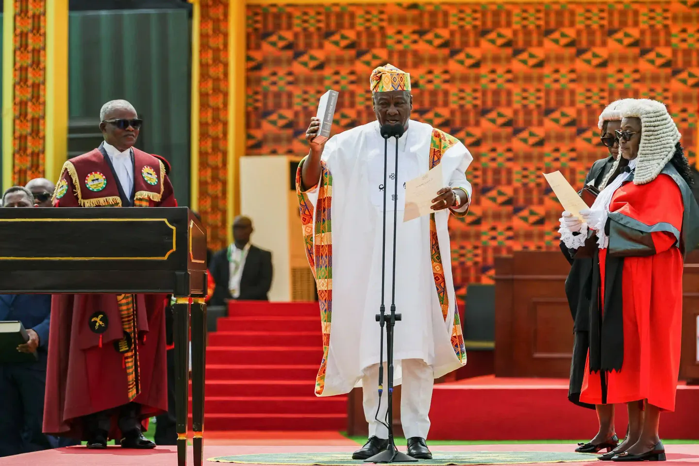Shugaba Mahama na Ghana ya aika da sunayen ministoci majalisa