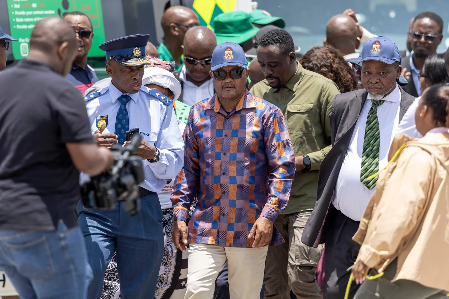 South Africa's Ramaphosa puts police minister on leave following corruption allegations