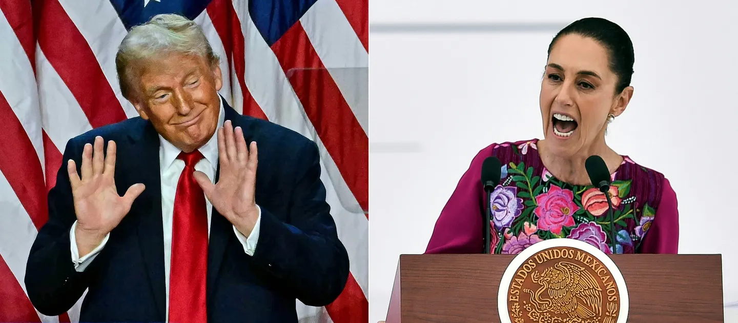 USA går med på att pausa tullar på Mexiko i en månad: Sheinbaum, Trump