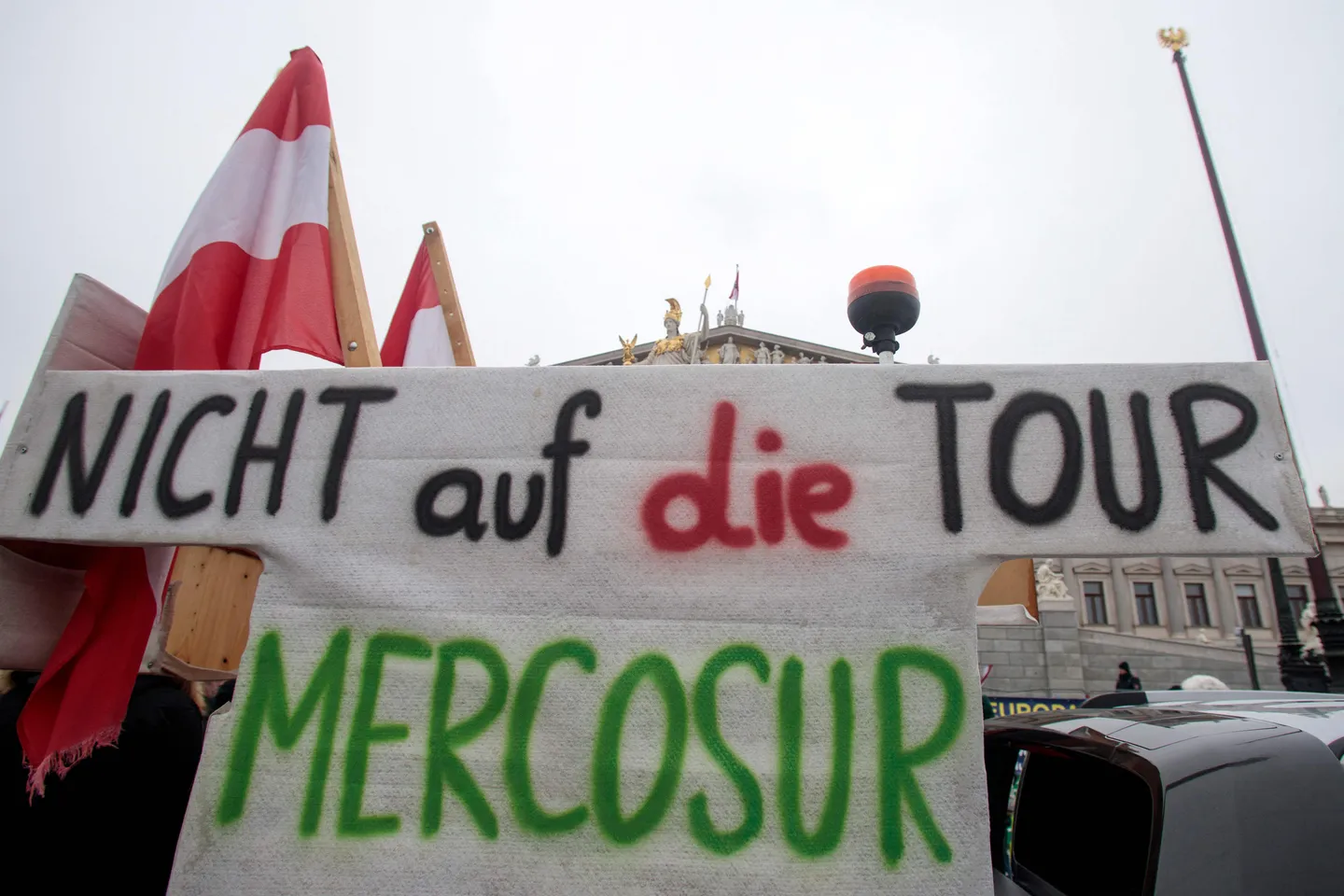 Les agriculteurs français en colère après l’appel de l'UE à signer le Mercosur