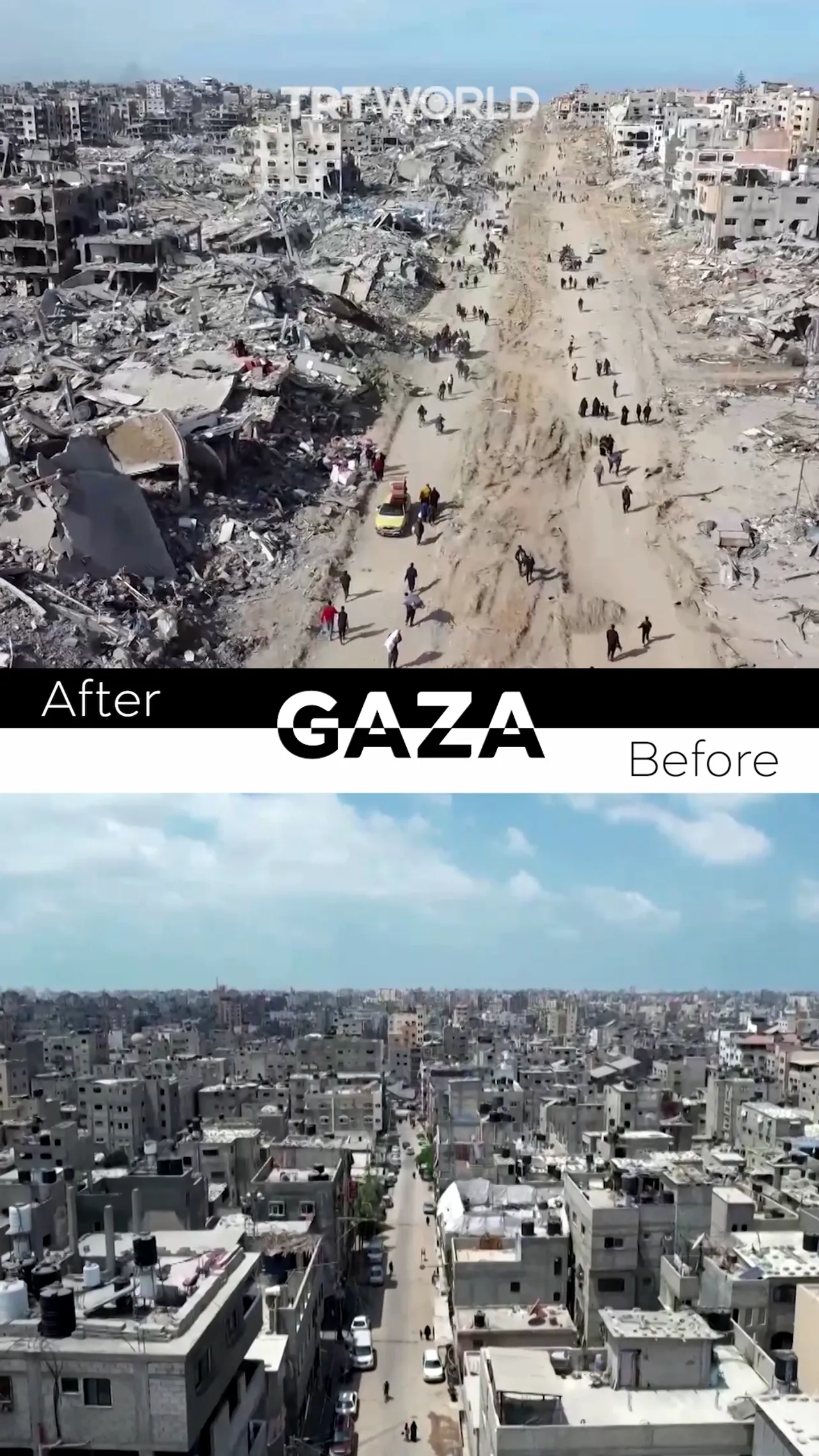 Gaza before and after Israel’s war