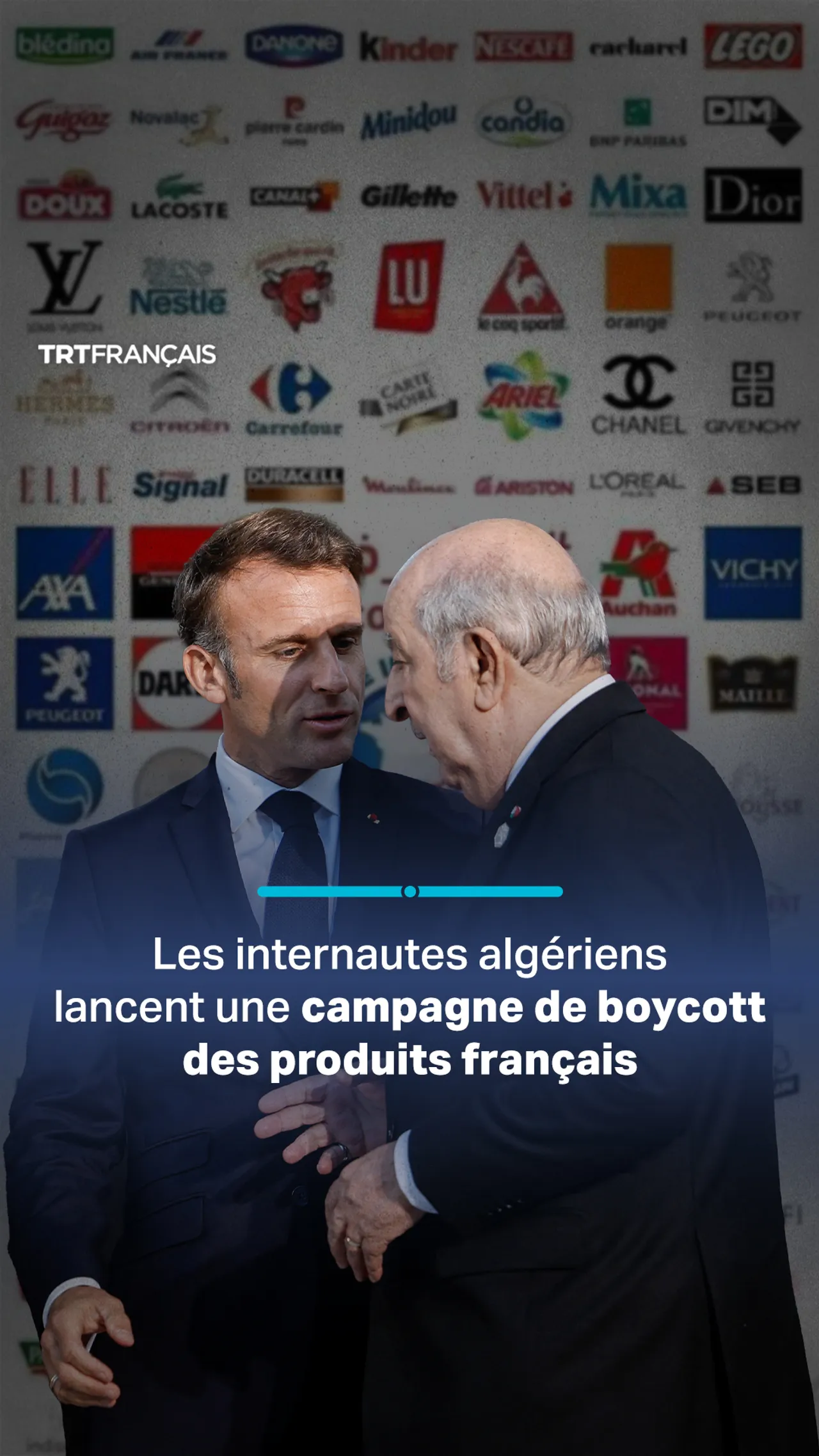 France-Algérie: les internautes algériens lancent une campagne de boycott des produits français