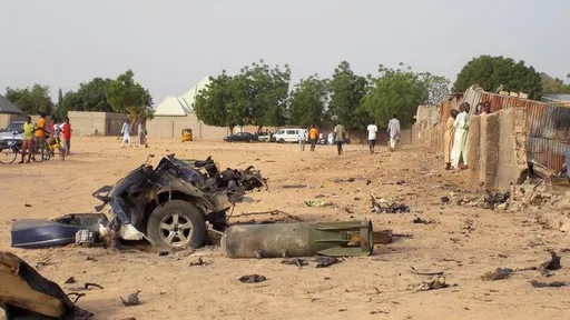 Bombs blow for northern Nigeria afta security forces chase away terrorists
