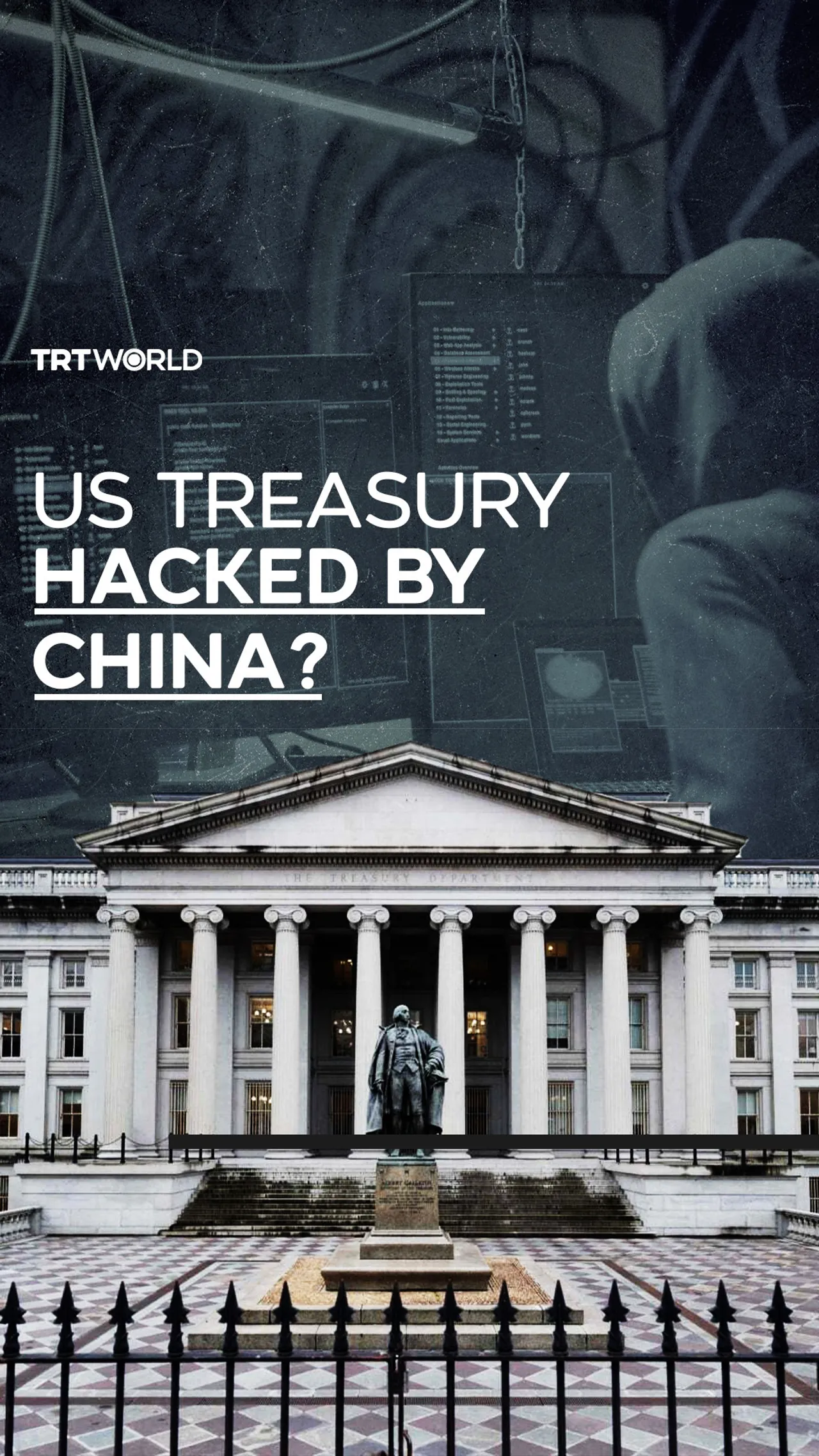US Treasury claims to have been hacked by China