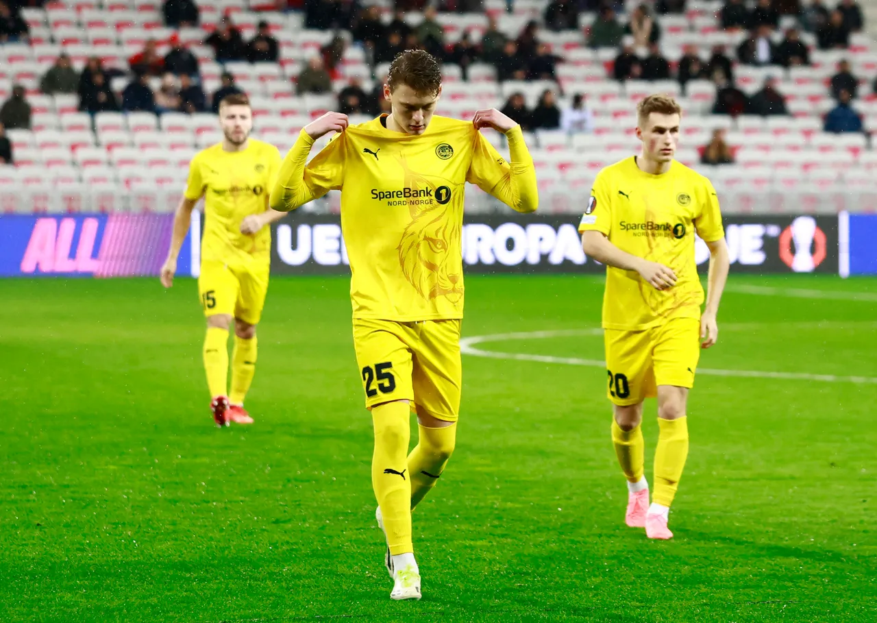 Bodo/Glimt Norwegia menyumbangkan pendapatan pertandingan Maccabi Tel Aviv ke Gaza