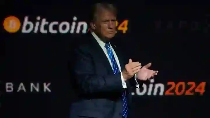 Bitcoin hits $100,000 for first time as Trump pledges crypto deregulation