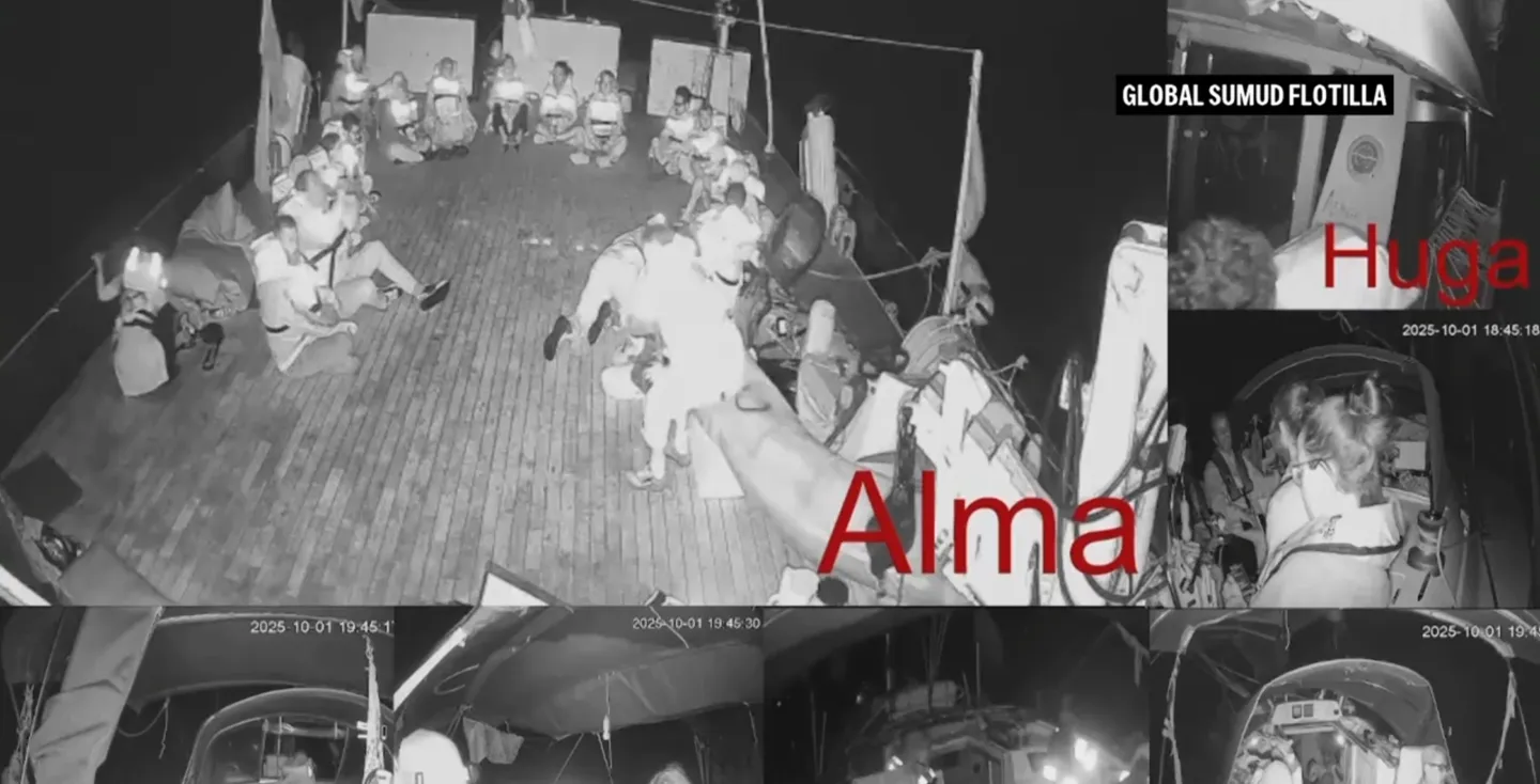 Израиль начал захват гуманитарной флотилии