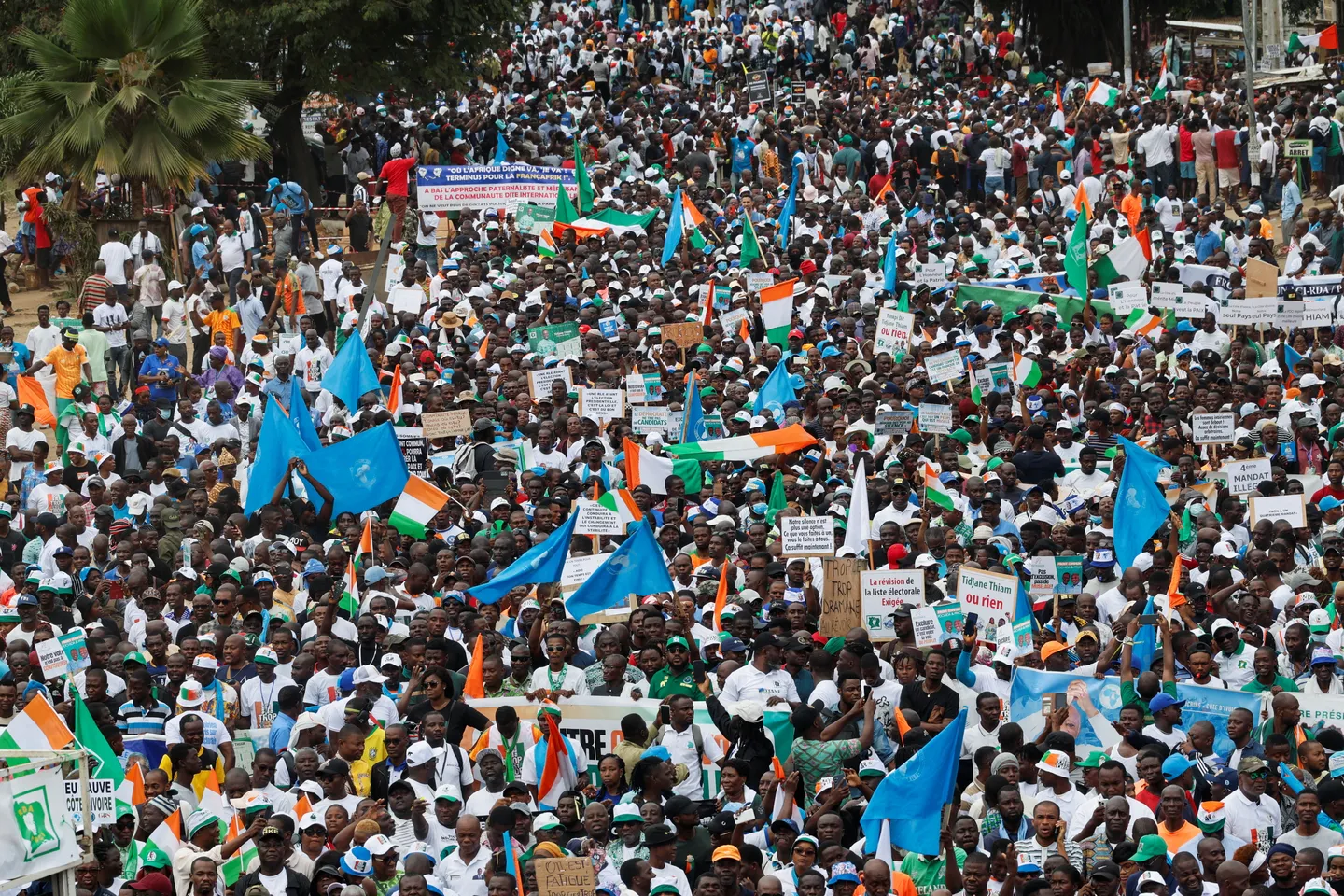 Côte d'Ivoire : début de la campagne électorale pour la présidentielle 2025