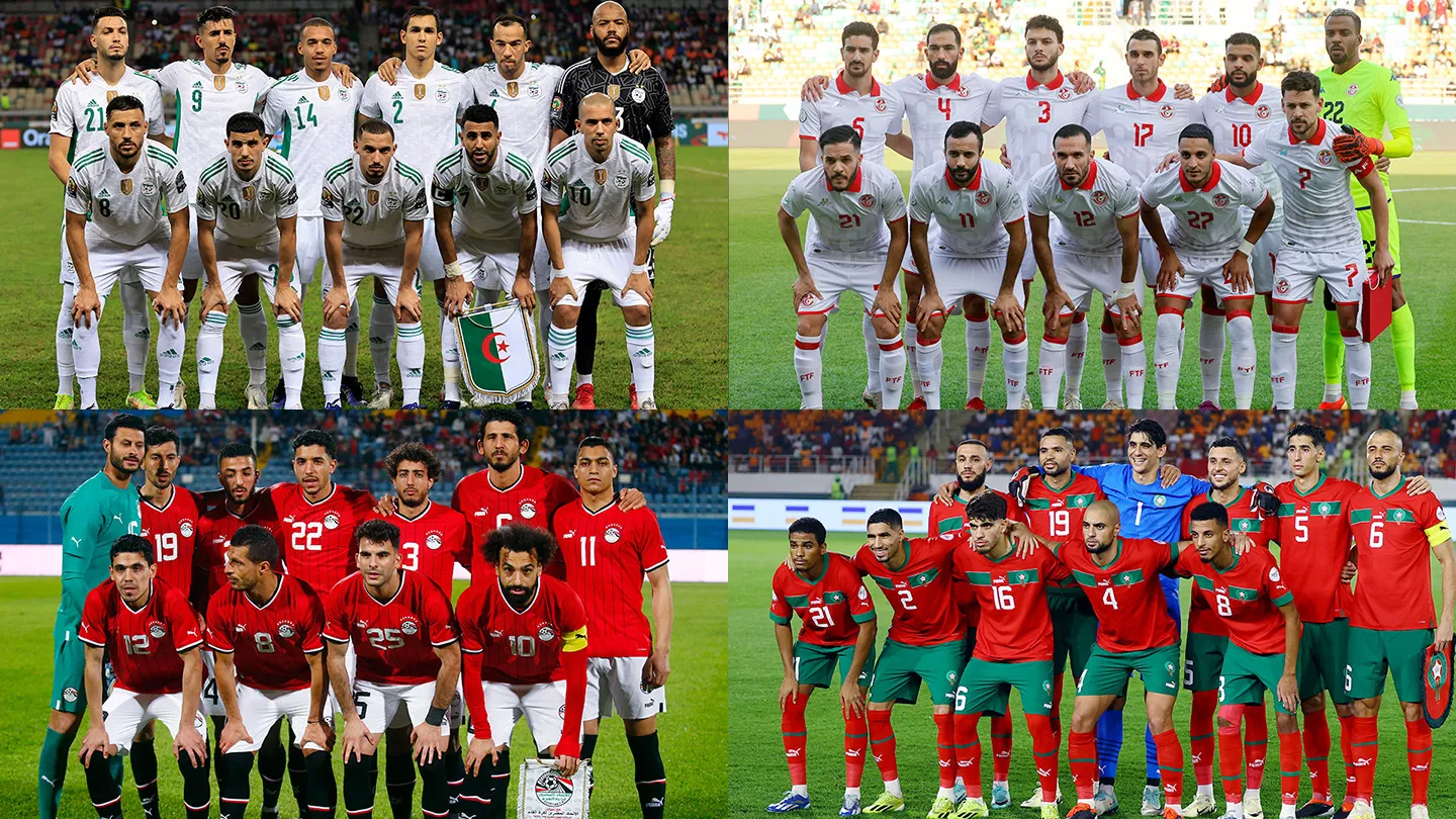 Quatre sélections de l'Afrique du Nord qualifiées pour le Mondial 2026, une première