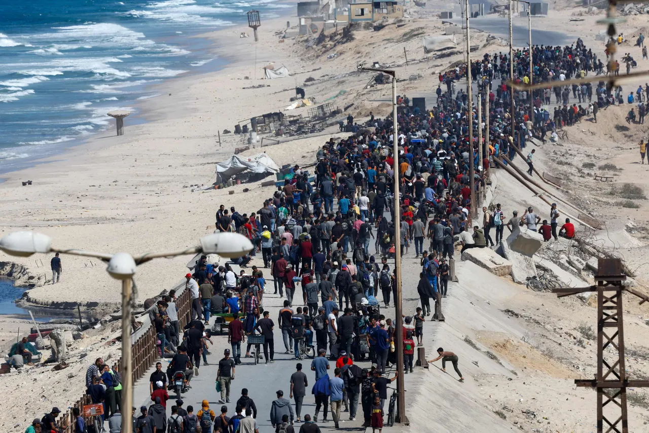 Палестинцы начали массовое возвращение на север