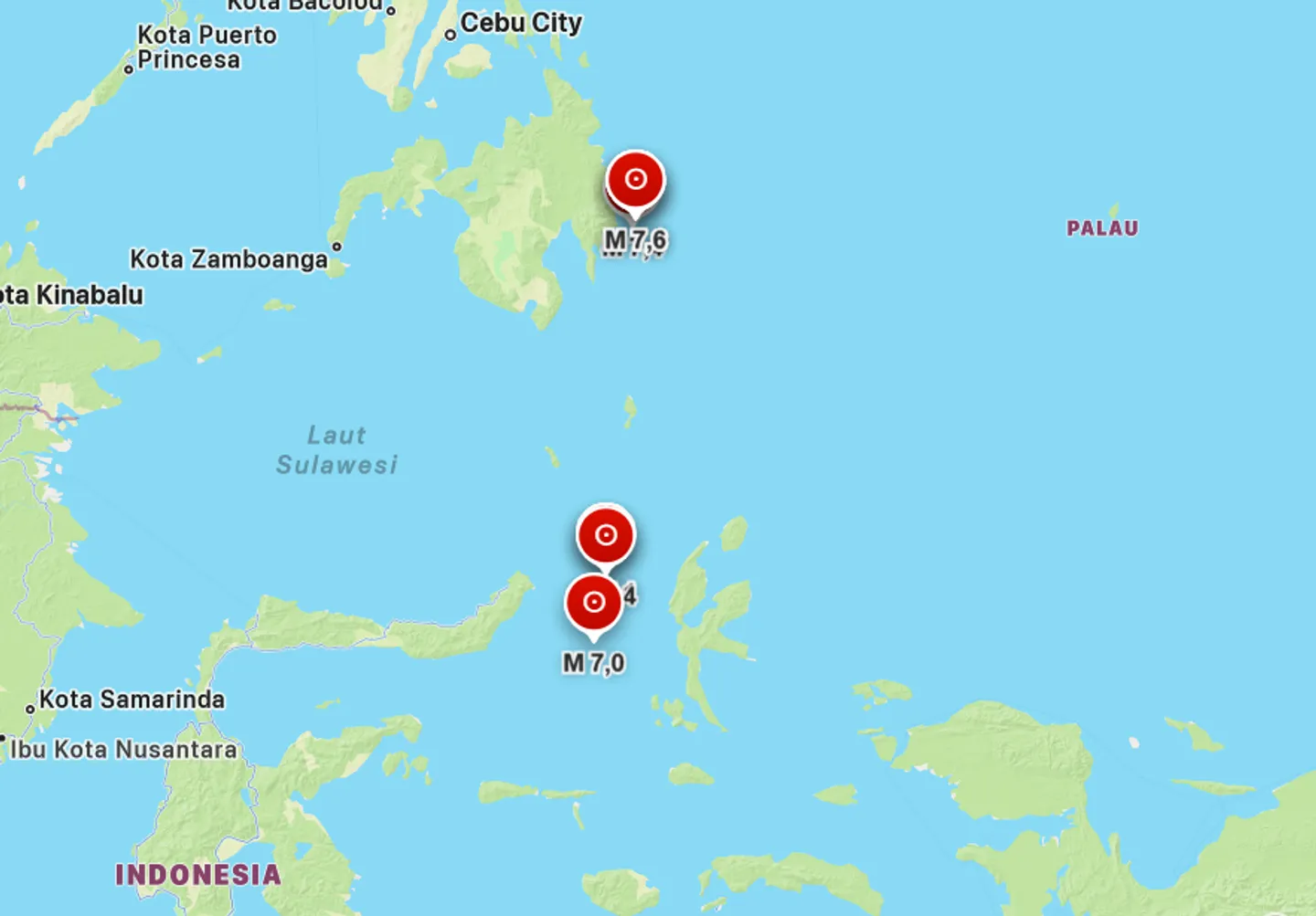 BMKG akhiri peringatan tsunami usai gempa M7,6 guncang laut utara Sulawesi dan Filipina
