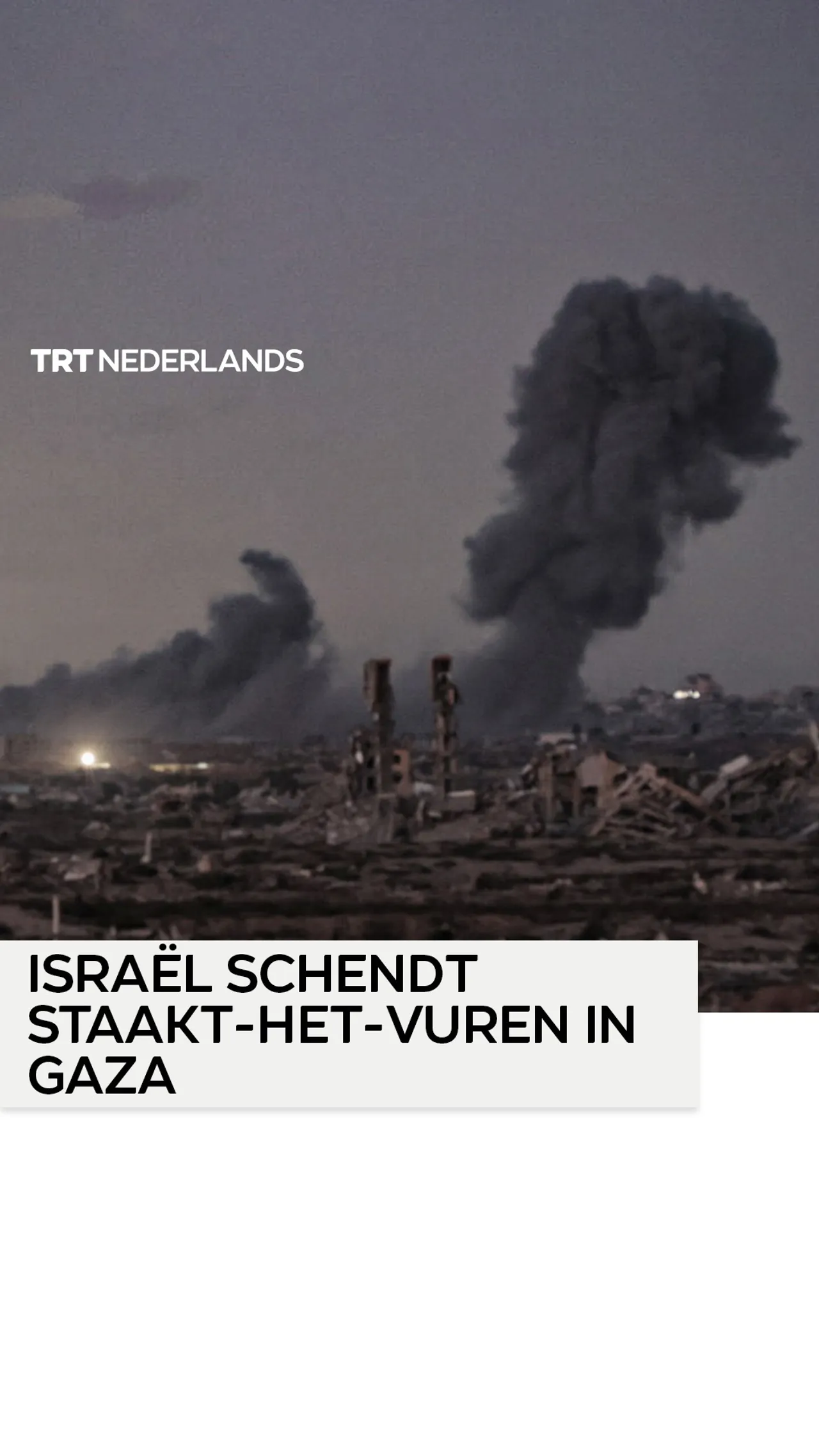 Israël schendt staakt-het-vuren in Gaza en valt belegerde enclave aan