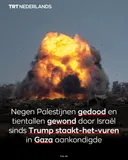Israël schendt de wapenstilstand: 9 doden, tientallen gewonden