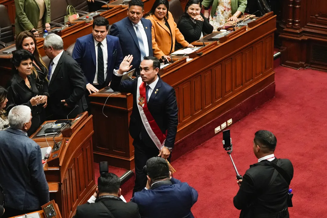 Peru's President Dina Boluarte removed by Congress, legislature chief Jose Jeri sworn in