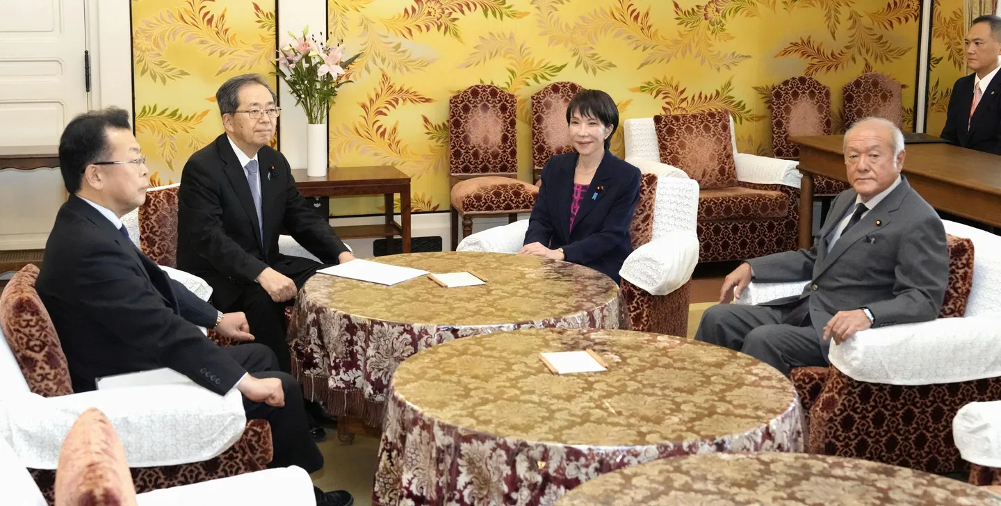 日本与党連立解消で高市氏の首相就任に暗雲