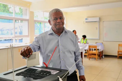 Seychelles president faces tight run-off after opposition's first round win