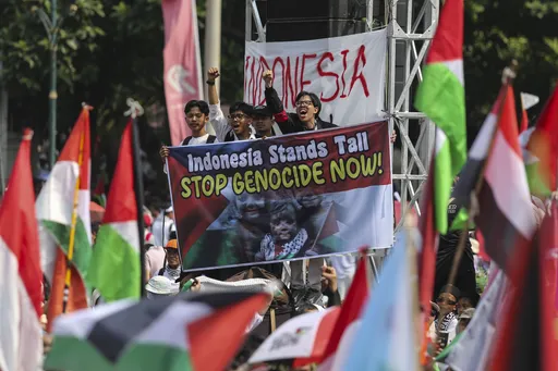 Ribuan berunjuk rasa di Jakarta, dukung Palestina usai gencatan Gaza fase pertama disepakati