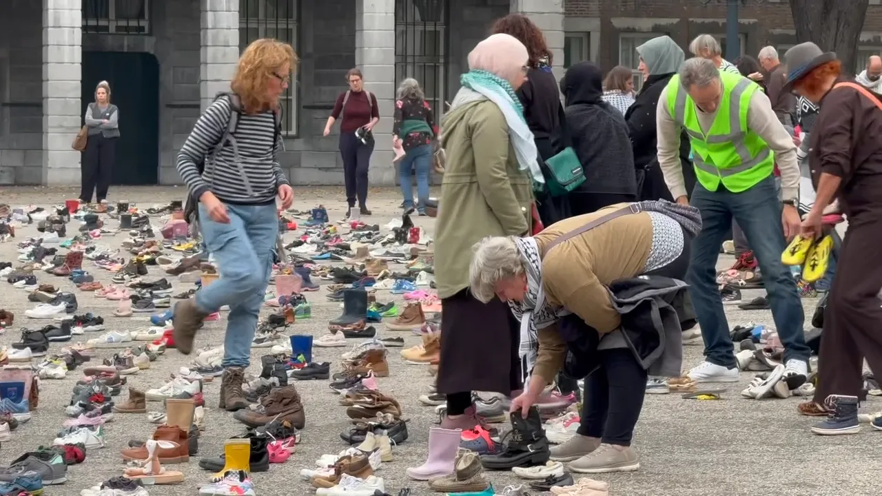 In Nederland werden Palestijnse kinderen en journalisten herdacht die door Israël zijn omgekomen