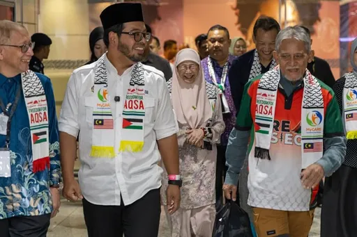 9 aktivis Malaysia pulang, kongsi kekejaman Zionis