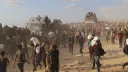 ورود کامیون‌های حامل کمک‌های بشردوستانه به غزه پس از توافق آتش‌بس