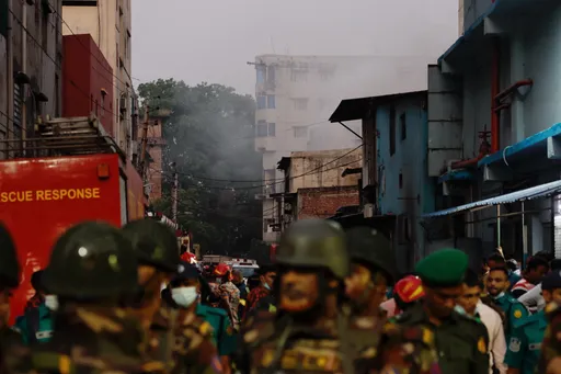 Deadly fire engulfs garment factory, chemical warehouse in Bangladesh