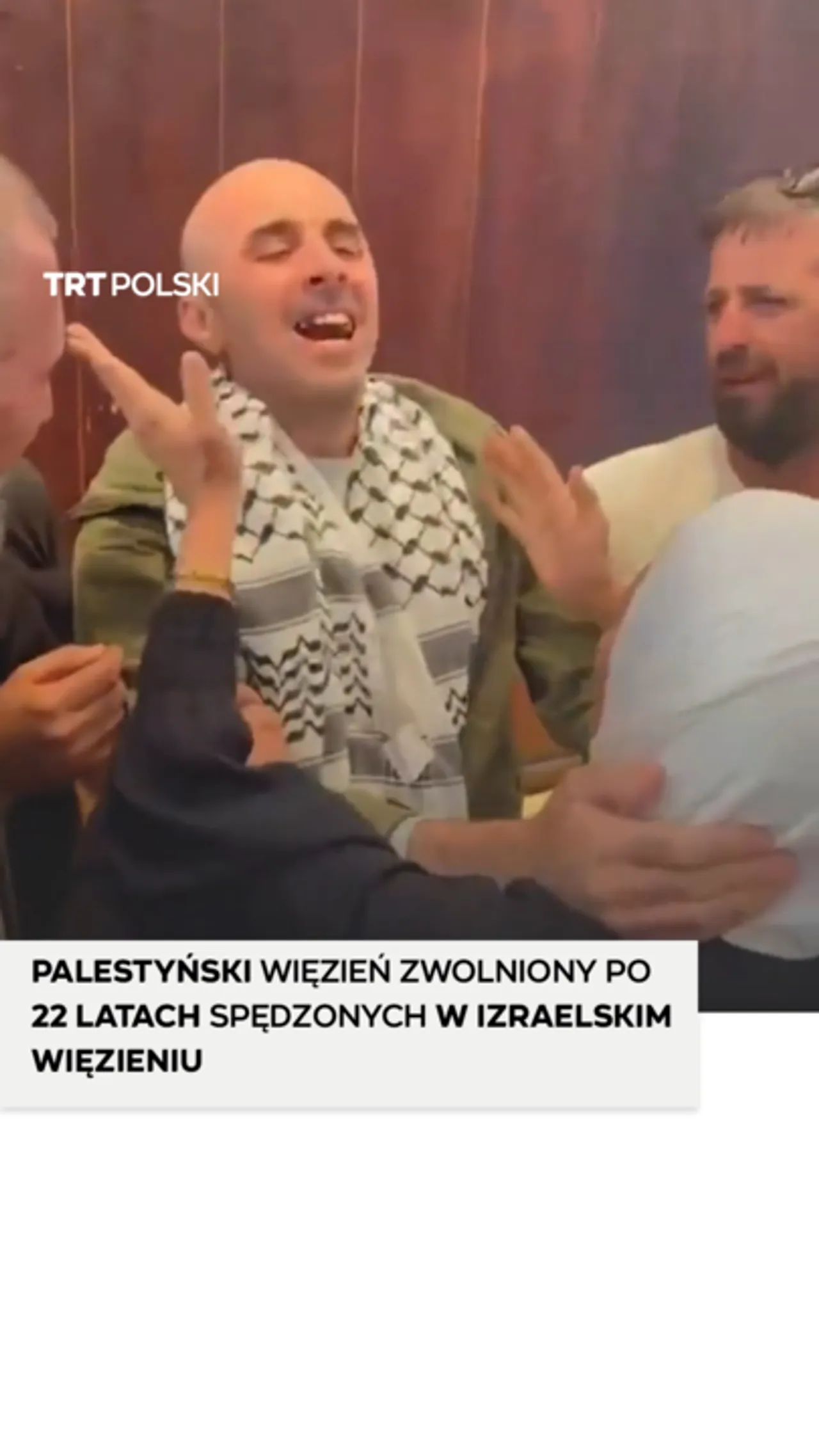 Palestyński więzień zwolniony po 22 latach spędzonych w izraelskim więzieniu