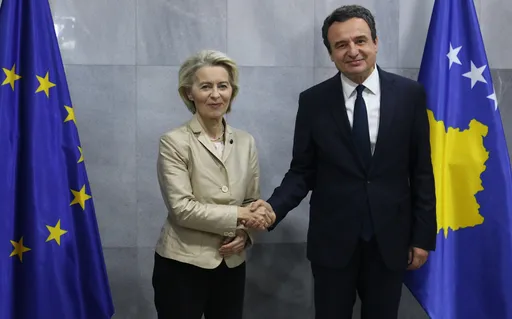 Kryeministri Kurti mirëpriti Presidenten e Komisionit Evropian, Ursula von der Leyen