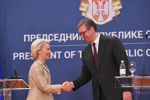 Von der Leyen: Serbia duhet të bëjë hapa konkrete drejt anëtarësimit në BE