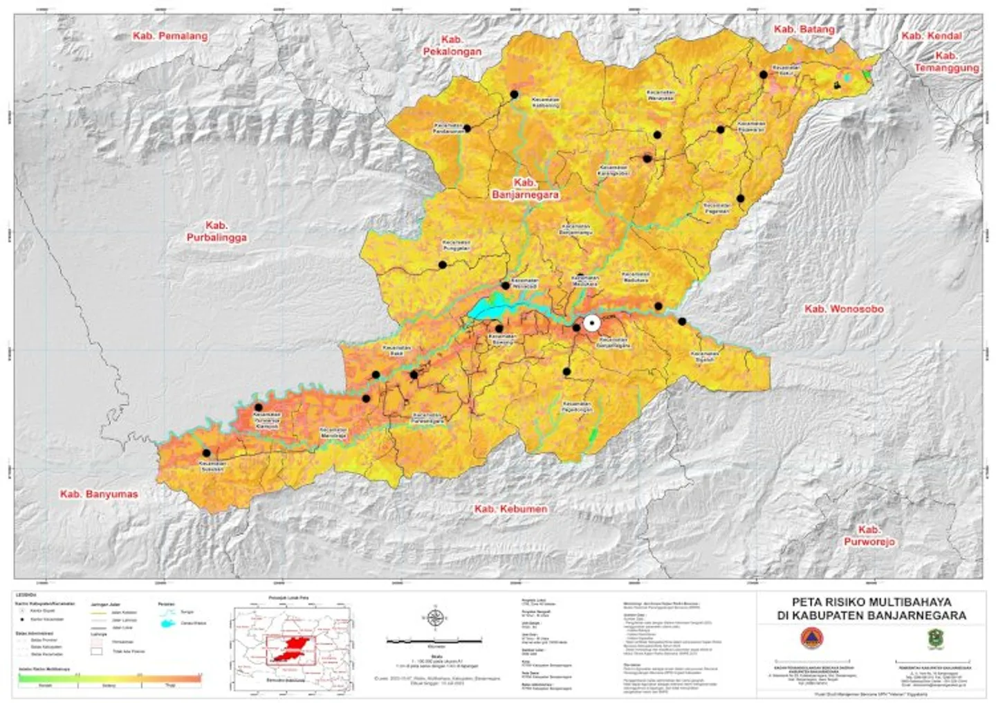 BPBD Banjarnegara: 205 desa masuk zona merah bencana hidrometeorologi