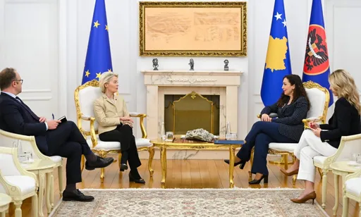 Presidentja Osmani priti në takim presidenten e KE-së, Ursula von der Leyen