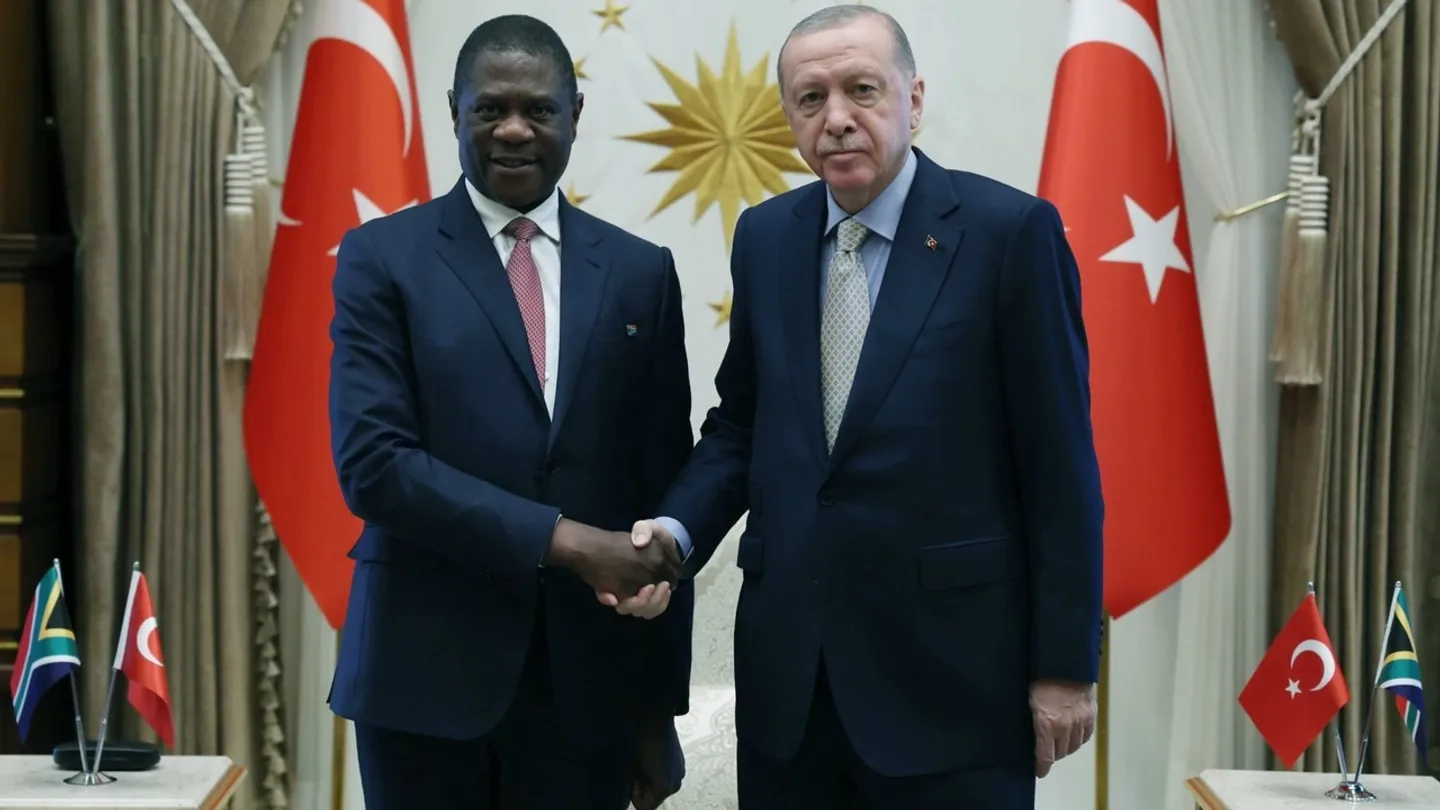 Президент Эрдоган принял вице-президента ЮАР