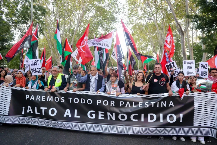 “Paramos por Palestina”: huelga y manifestaciones en España exigen fin del genocidio israelí en Gaza